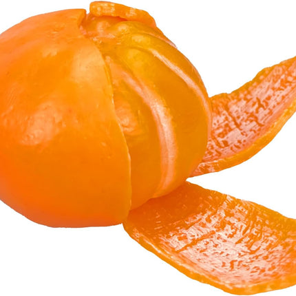 Tangerine Squishies Stress Relief Soft Scented Simulation Orange Fruit Squeeze Toys Cute Birthday Gift Novelty Toy for Kid Adult (Orange)