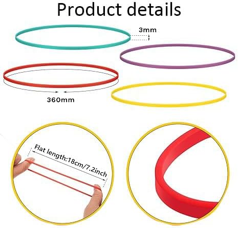 120 Pcs Large Rubber Bands Heavy Duty 7 Inch Extra Long Jumbo Elastic Bands for Home Kitchen & Office – product detail
