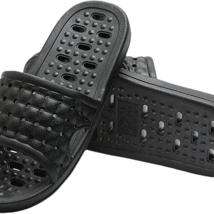 Quick Drying Shower Slippers non-slip Bathroom Slippers Drain Holes Shower Shoes for Women and Men Dorm pool gym