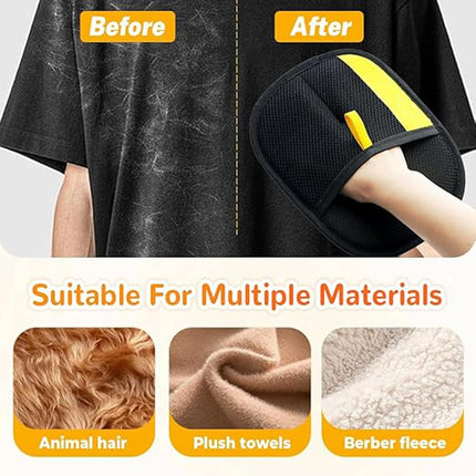 Yomi Pet Hair Remover Glove, Reusable Electrostatic Pet Hair Removal Gloves, For Couch, Furniture, Carpet, Car Seat, Upgraded Animal Fur Removal Tool (1PC)