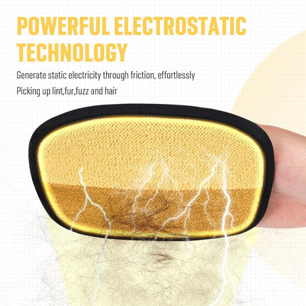Double-Sided Pet Grooming Gloves - Electrostatic Hair Removal Tool, Cat & Dog Grooming (Plus size(2pcs))