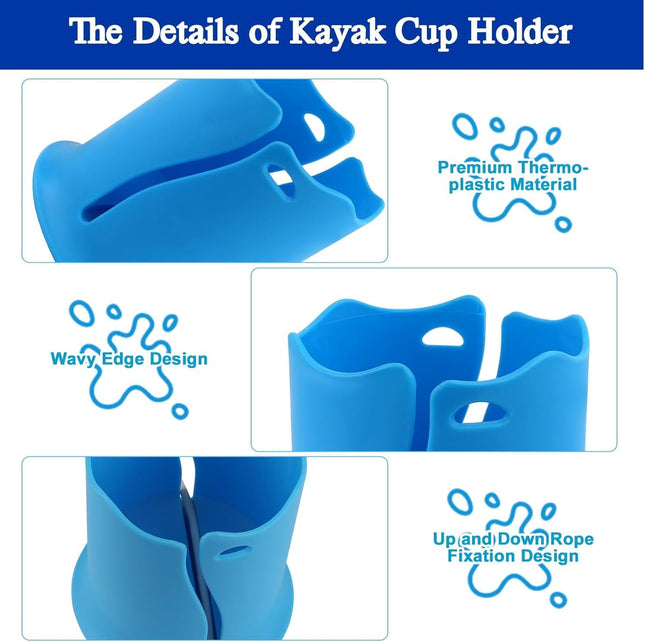 Paddle Board Drink Holder Kayak Drink Holder SUP Paddle Board Cup Holder Fishing Tool and Lures – product detail
