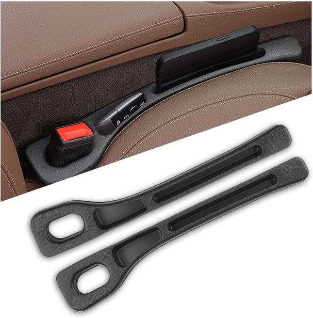 2PCS Car Seat Gap Filler Organizer with Car Storage Slot Multi-Functional Car Gap Filler for