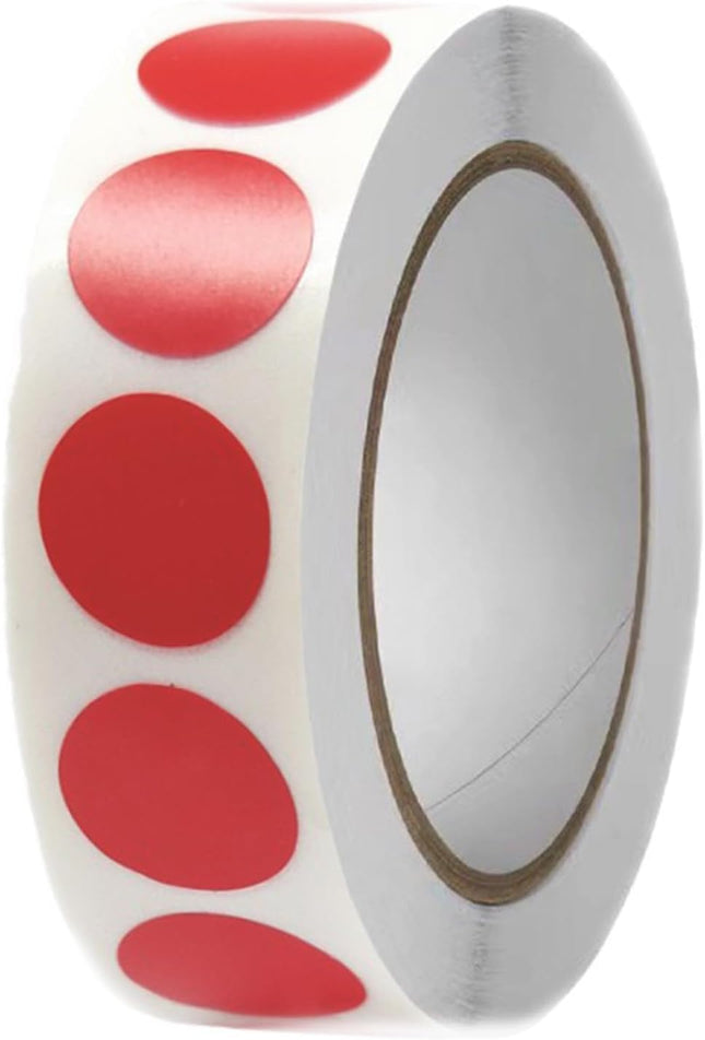 1000 PCS Color Coding Sticker 1/2 inch Round Circle Dot Sticker Labels for Small Business School Office