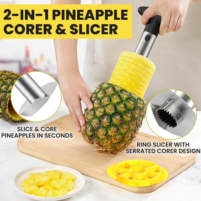 Premium Pineapple Corer and Slicer Tool – product detail