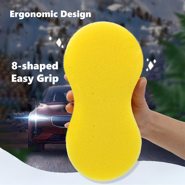 3 Pack Car Wash Sponge Large Soft Super Absorbent Non-Scratch Sponges Auto Bike Boat Washing – product detail