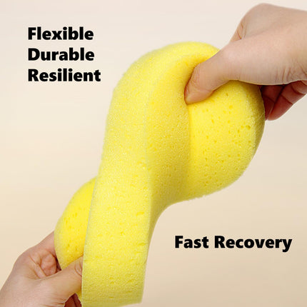 3 Pack Car Wash Sponge, Large Soft Super Absorbent Non-Scratch Sponges, Auto Bike Boat Washing, Household Cleaning, Big High Foam, Scratch-Free Finish, Extra Gentle on All Surface, Random Color