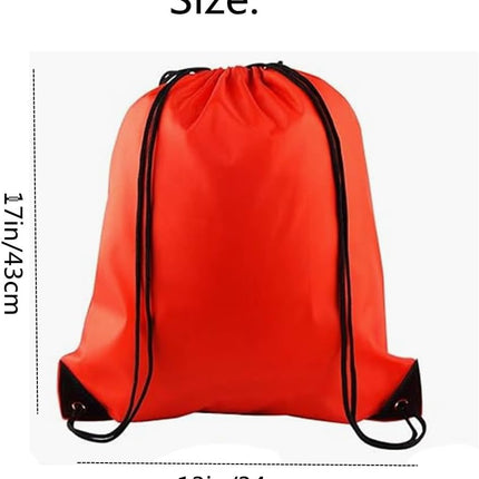 4Pcs Drawstring Backpack Bags Sports Cinch Sack String Backpack Storage Bags for Gym Traveling