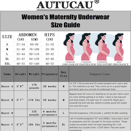 Maternity Cotton Underwear High Waist Adjustable Pregnancy Seamless Soft Hipster Panties Over Bump 4-Pack