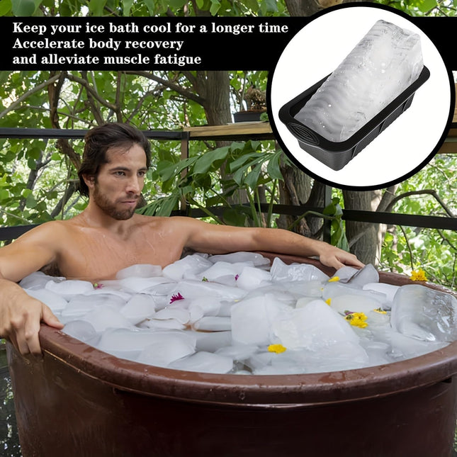 Extra Large Ice Block Mold for Ice Bath 4 Pack 8.8lb Big Ice Cube Molds Silicone – product detail