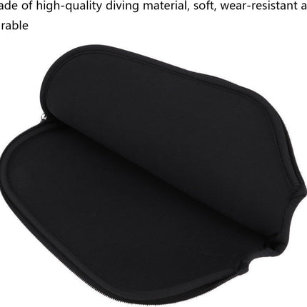 2pcs Racquet Cover for Pickleball, 8.6 x 12.2 Inch Neoprene Paddle Cover for Pickleball Racket Sleeve Storage Bag Compatible for Most USAPA Standard and Elongated Pickball Paddles