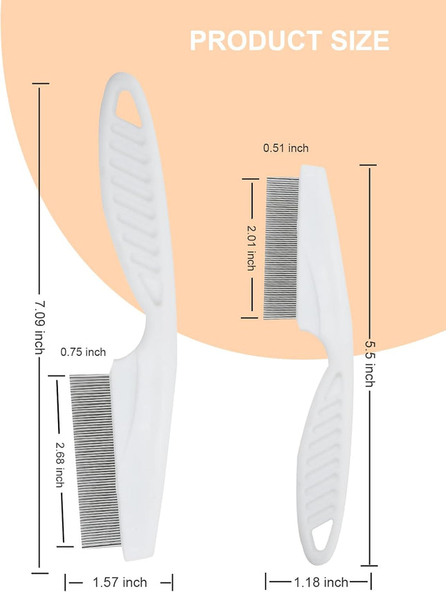 2 PCS flea Comb for Dogs and Cats – product detail
