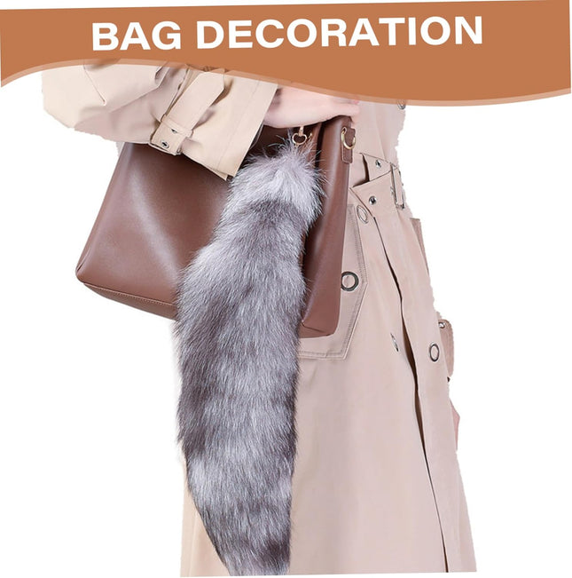 3 Pcs Therian Tail 15.8 Inch Long Therian Fox Tail with Clasp Halloween Soft Fluffy – product detail