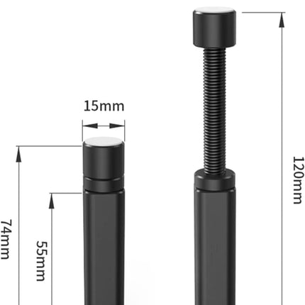 Graphics Card GPU Brace Support, Video Card Sag Holder Bracket, GPU Stand with Magnet and Rubber Pad