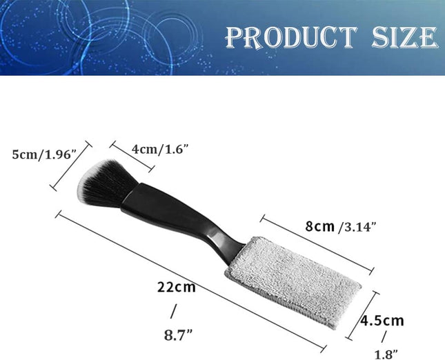 Double Head Brush for Car Cleaning Detailing Interior and Exterior – product detail