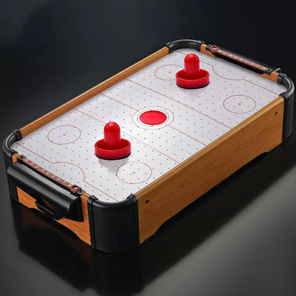 Mini Air Hockey Set - 2 Red Pushers and 4 Red Pucks (60mm) - Great Goal Handles and Paddles Replacement Accessories