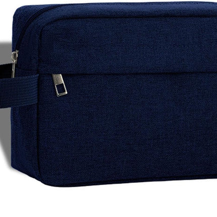 Toiletry Bag for Men,  Travel Shaving Bag Dopp Kit Water-Resistant Cosmetic Bag Travel Organizer for Toiletries Accessories (Navy Blue)