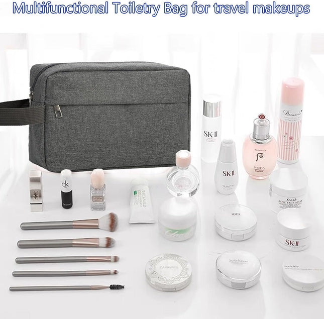 Toiletry Bag for Men Travel Shaving Bag Dopp Kit Water-Resistant Cosmetic Bag Travel Organizer for – product detail