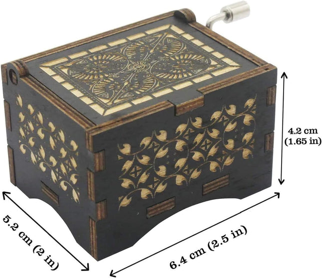 Can't Help Falling in Love Music Box Birthday Gifts for Wife Girlfriend Women Vintage Wooden – product detail