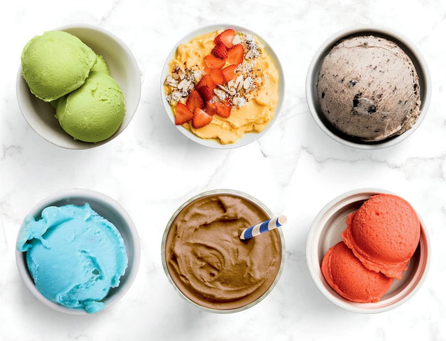 Pints 4 Pack Compatible with NC299AMZ & NC300s Series Creami Ice Cream Makers BPA-Free & Dishwasher Safe – product detail