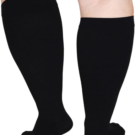 Compression Socks For Women Men,Plus Size Compression Socks Men Women,Wide Calf Compression Stocking.Extra Large Compression Socks.
