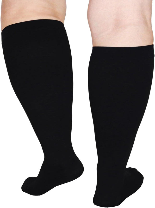 Compression Socks For Women Men Plus Size Compression Socks Men Women Wide Calf V1259-DP01-A-4103