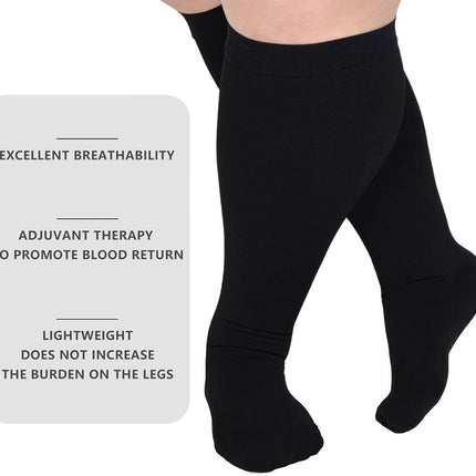 Compression Socks For Women Men,Plus Size Compression Socks Men Women,Wide Calf Compression Stocking.Extra Large Compression Socks.