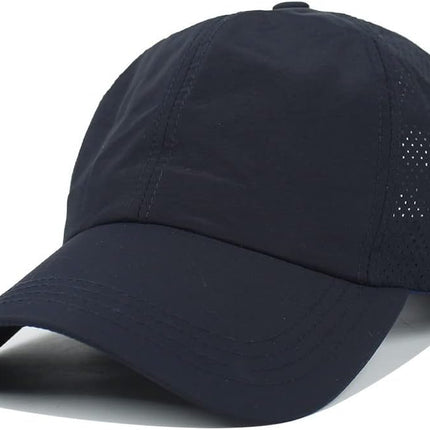 Quick Drying Ponytail Hat for Women Criss Cross Adjustable Baseball Cap UV Protection Sun Hats