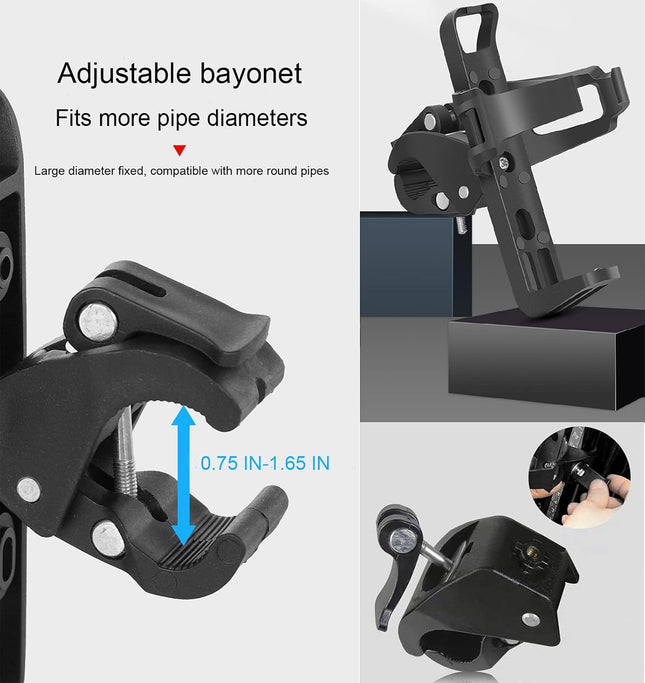 2 Pack Bike Bottle Holder Universal Bicycle Water Bottle Cage Holder Water Cup Holder for – product detail