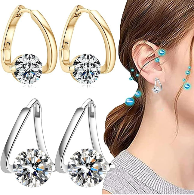 Flysmus Halolux Lymphatic Magnetic Earrings (2pairs-B) V1259-DP01-A-4127