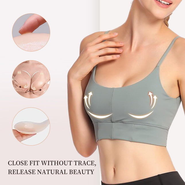 Adhesive Bra Sticky Bra for Women Breast Lifting Silicone Bra Self Adhesive Invisible Bra Strapless Push – product detail