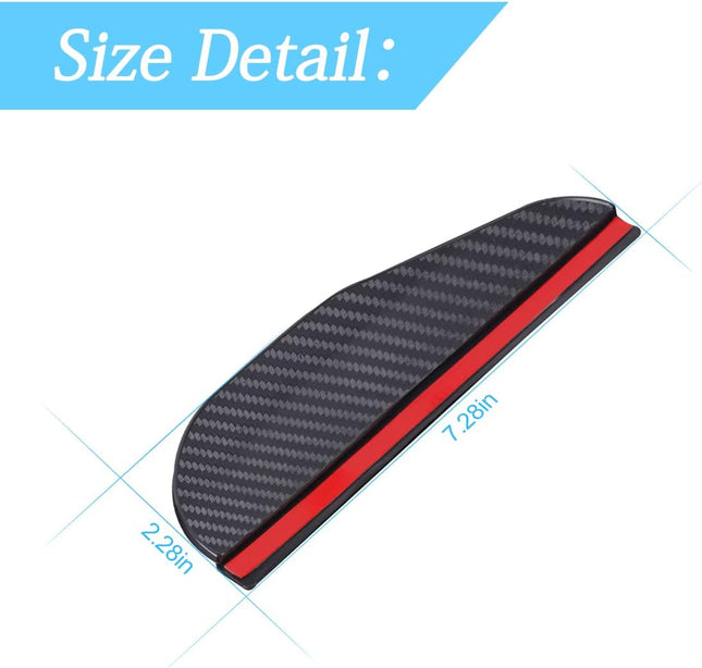 2PCS Smoke Visor Guards for Car Side Mirrors – product detail