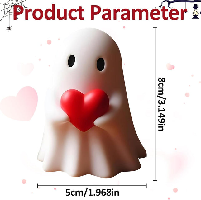 Ghost Figurine Ghost Decor Spooky Resin Middle Finger Statue Cute Decoration for Gift Props Tabletop – product detail