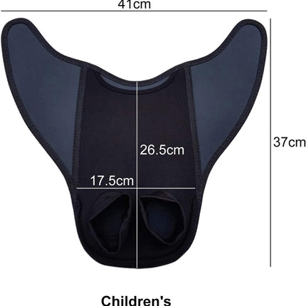 Mermaid Monofin, Mermaid Tails Kid and Adult Sizes, Swimming Flipper, Swimsuit Accessory, Queue De Sirene Enfant, Rubber Swimming Training Aid