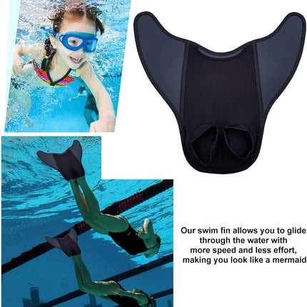 Mermaid Monofin, Mermaid Tails Kid and Adult Sizes, Swimming Flipper, Swimsuit Accessory, Queue De Sirene Enfant, Rubber Swimming Training Aid