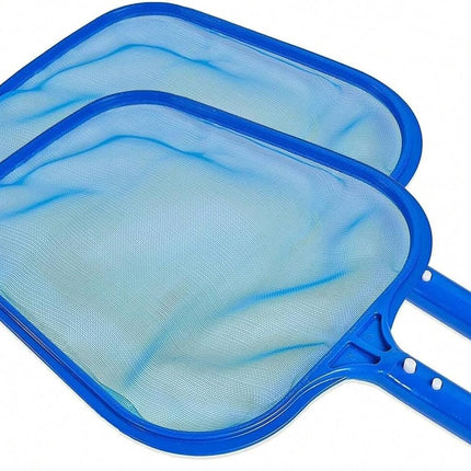 2 Pack Pool Skimmer Net, Hot Tubs Nets Fine Mesh Leaf Rake for Cleaning Surface of Pond Swimming Pool Cleaning Supplies and Accessories