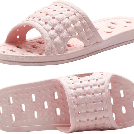 Bath Slippers with Drainage Holes, Quick-Drying Non-Slip Slippers Dormitory Home Bathroom Slippers Unisex