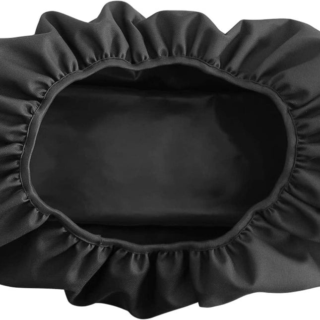 Winch Cover, Heavy Duty Waterproof Dust-Proof Winch Protection Cover, Ideal for Electric Winches 8500-17500 lbs, Indoor/Outdoor (21.5” x 9.5” x 7.5”) - Black