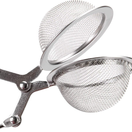Snap Ball Tea Strainer,  3 Pack Premium Stainless Steel Tea Infuser with Handle for Loose Leaf Tea Fine Mesh Tea Balls Filter Infusers