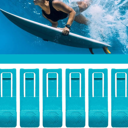 Paddle Board Fin Clips - Surfboard Fin Clips | 6 Watershed Fin Clip | Surfing Gear Fin Bracket | Fastener Base Pin Replacement Buckle Shark-Fin Device Accessories