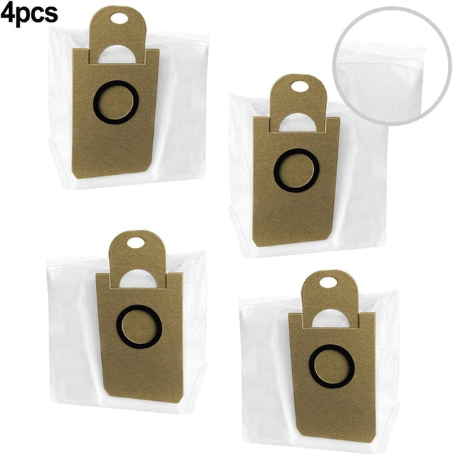 Vacuum Cleaner 4pcs Dust Bags.Compatible For Laresar L6 Nex.Robot Vacuum Cleaner Spare Parts Replacement – product detail