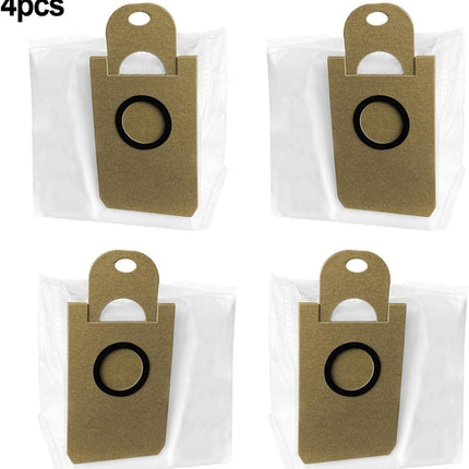 Vacuum Cleaner 4pcs Dust Bags. Compatible For Laresar L6 Nex. Robot Vacuum Cleaner Spare Parts Replacement Accessories
