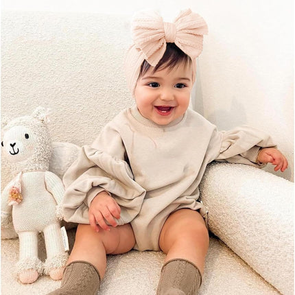 Handmade Baby Headbands Soft Stretchy Nylon Hair Bands with Bows for Newborn Infant Baby Toddler Girls