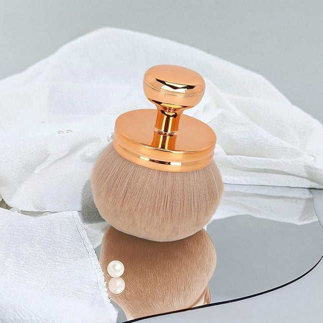 Extra Large Body Self Tanner Makeup Brush 3 Inch Wide-headed Self Tanning Kabuki Blend Brush for – product detail