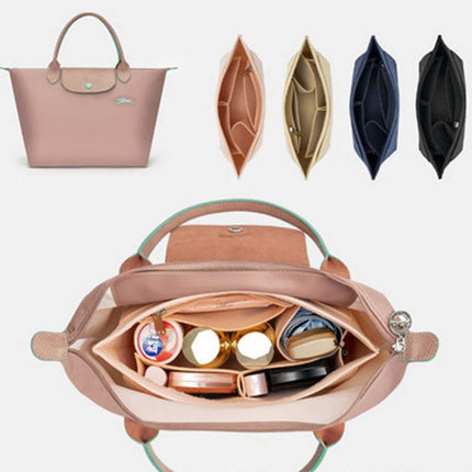 tote insert organizer bags for longchamp bag women le pliage tote organizer 1028beige-L