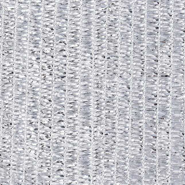 70 Percent Aluminet Shade Cloth 6.5 ft x 10 ft-Fabric Sun Block Sun Reflect-Free 12pcs 6 Ball Bungee – product detail