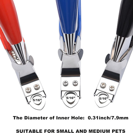 Dog Cat Nail Clippers, Professional Pet Claw Trimmer, Free Nail File, Stainless Steel Razor Sharp Blade Dog Toes Cutter Grooming Tools for Small Medium Large Animal Pets Blue