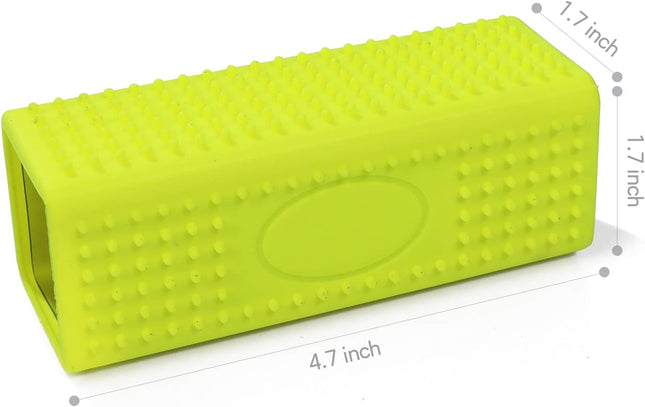 2 PCS Silicone Pet Hair Remover Reusable Rubber Pet Hair Block Roller Cleaner for Carpet Couch Furniture – product detail