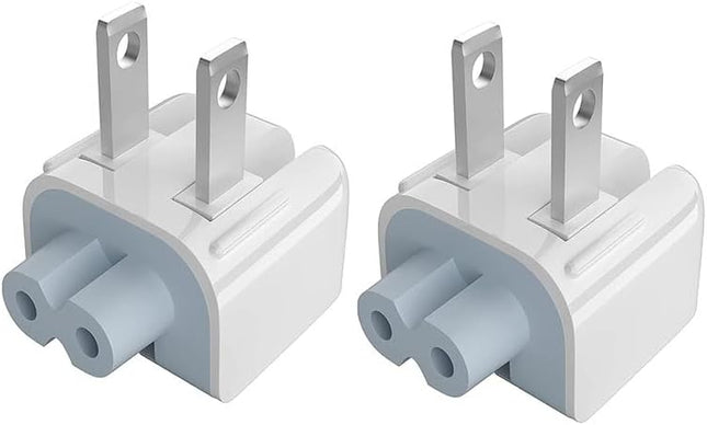 2Pcs Mac AC Wall Adapter Plug Duckhead