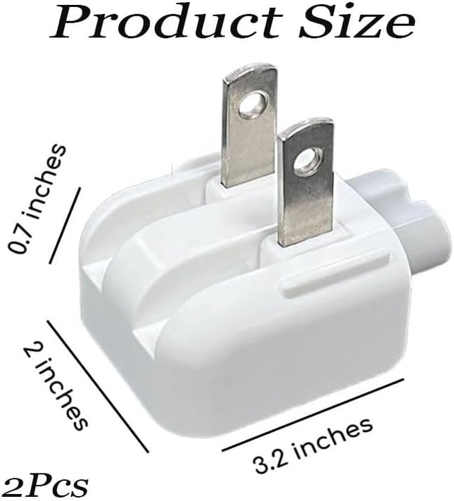 2Pcs Mac AC Wall Adapter Plug Duckhead – product detail